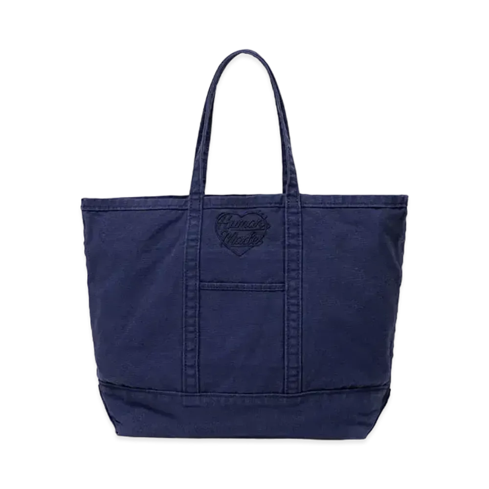 HUMAN MADE Garment Dyed Tote Bag "Blue"