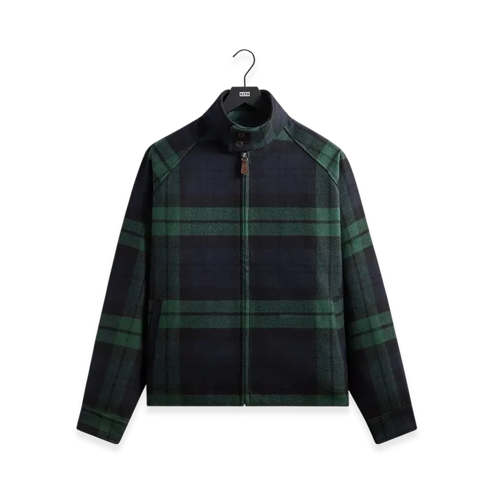 Kith Brushed Plaid Harrington Jacket "Eve"
