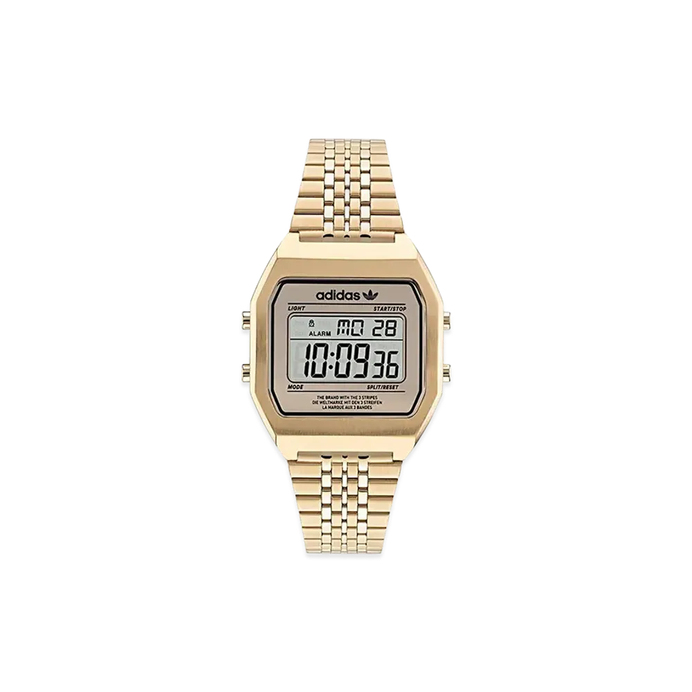 adidas Originals Digital Two Watch "Gold"
