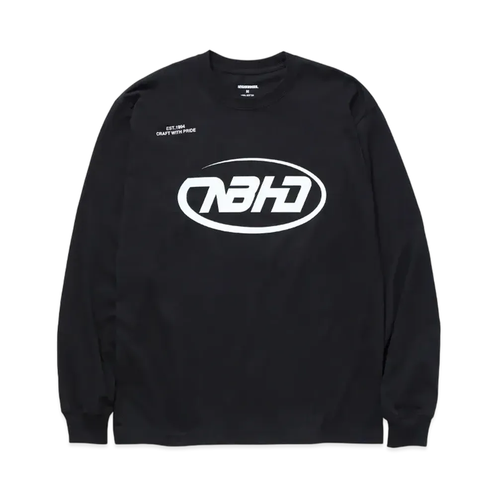 NEIGHBORHOOD NH . Tee LS-6 "Black"