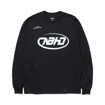 NEIGHBORHOOD NH . Tee LS-6 "Black"