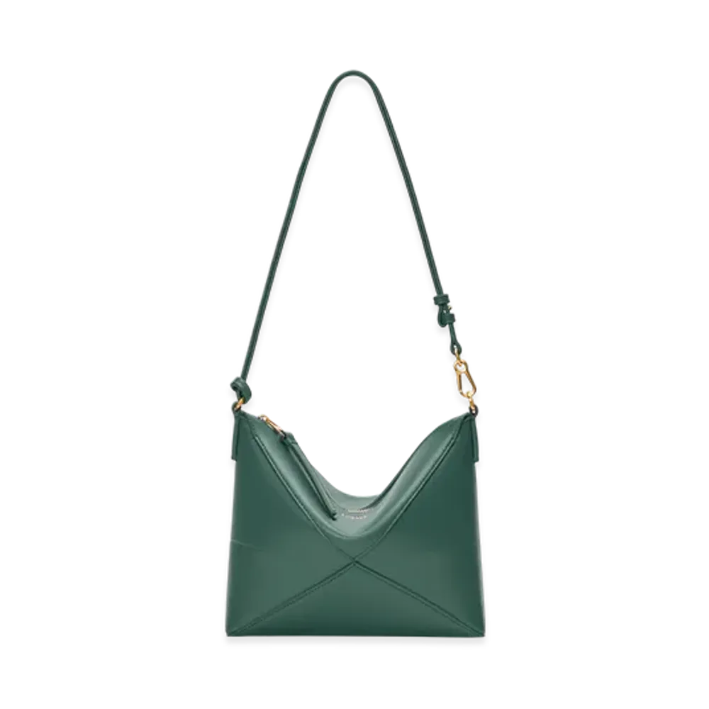 LOEWE Puzzle Fold Pouch "Clay Green"