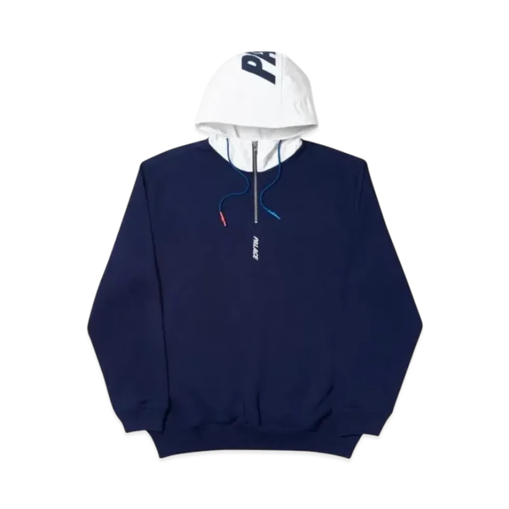 PALACE Twill 1/4 Hood "Navy"