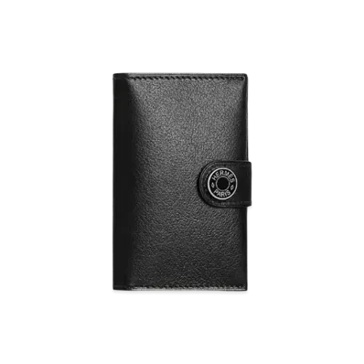 Hermes RMS Veau Ever Grain "Noir/Lacquer Silver"