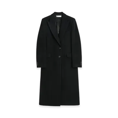 OUR LEGACY Women's Manta Coat "Black Slyly Herringbone"