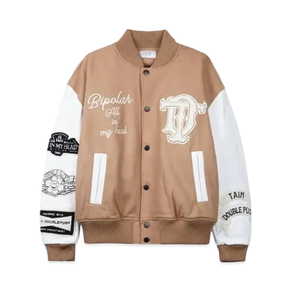 TAIN DOUBLE PUSH BIPOLAR AWARD JACKET "BEIGE"