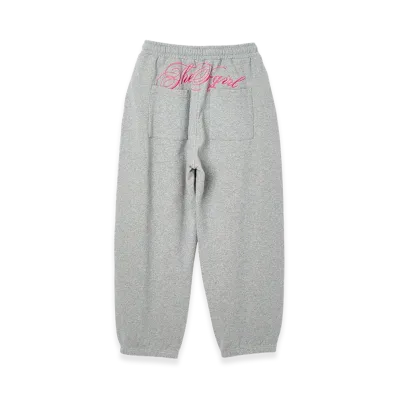 X-Girl Women's Script Logo Sweatpants "Ash"