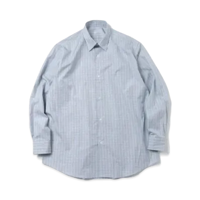 A.PRESSE Regular Collar Shirt "Green"