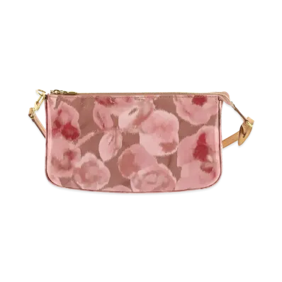 Louis Vuitton Pochette Accessoire Monogram Vernis Ikat "Rose Velours"