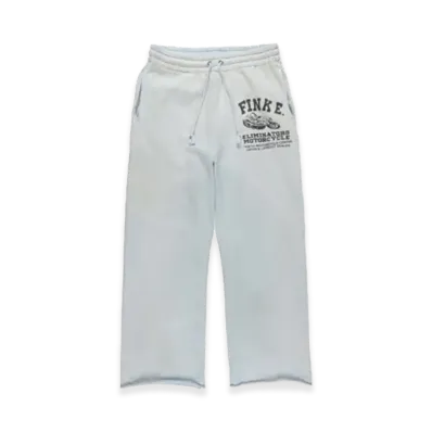 BOW WOW Fink E. Sweat Pants Aged "Light Blue"