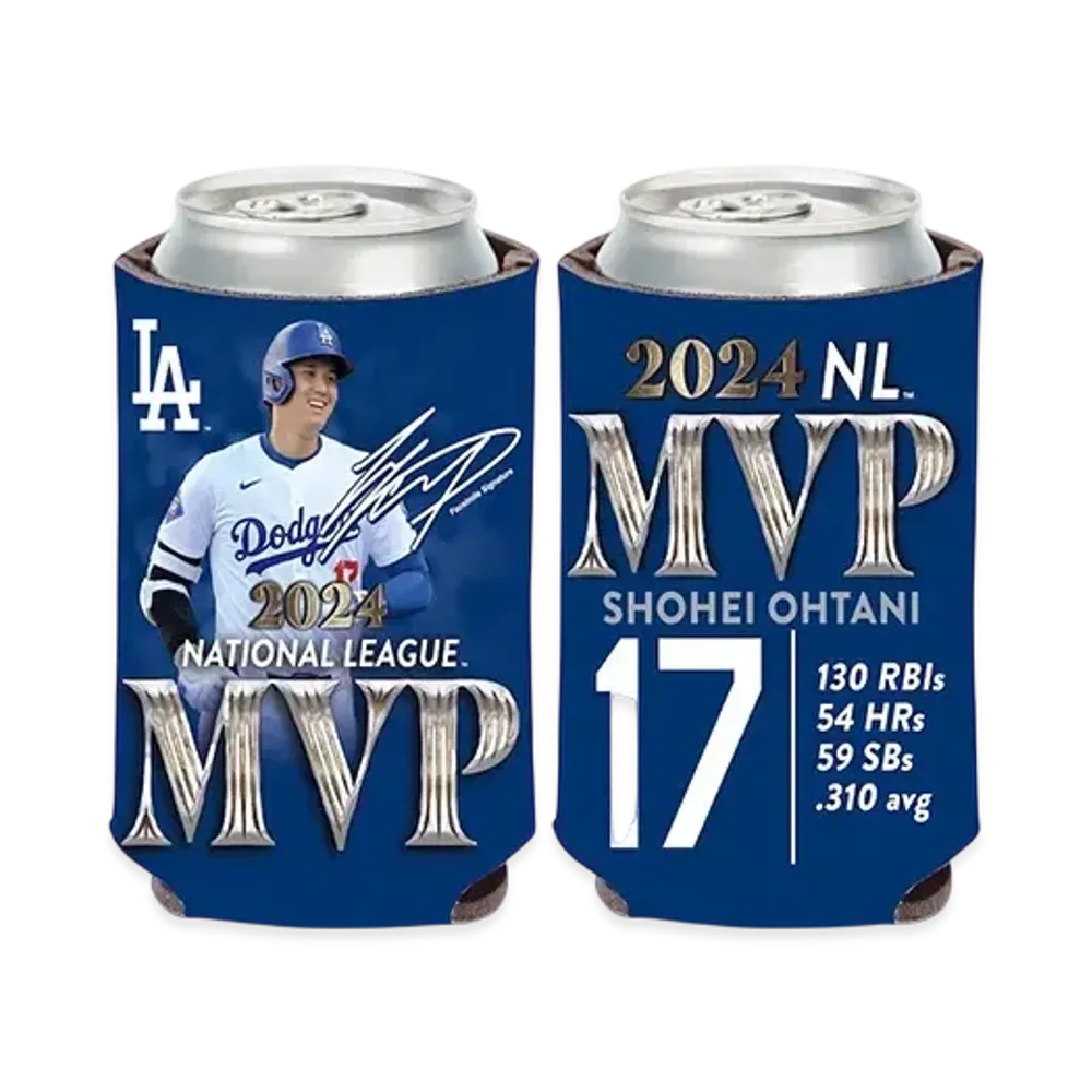 MLB Wincraft Dodgers Shohei Ohtani National League MVP 2024 Award Commemoration Can Cooler