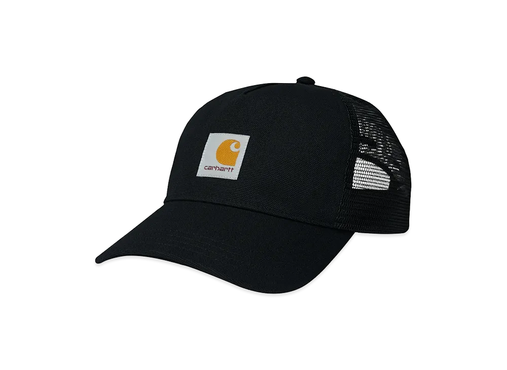 Carhartt WIP Square Label Trucker Cap "Black"