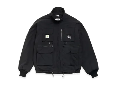 eYe JUNYA WATANABE MAN x Stussy x Spiewak Triple Name Tech Jacket "Black"