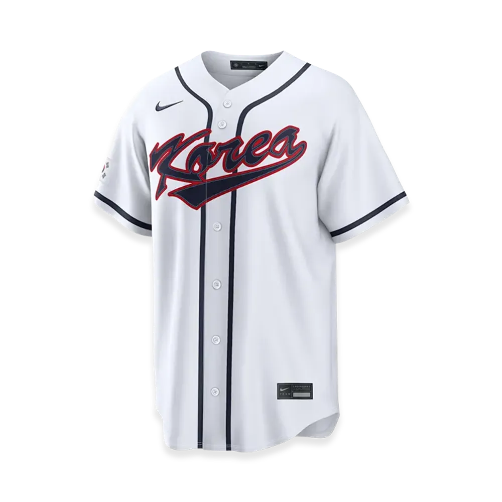 Nike 2026WBC World Baseball Classic Korea Baseball Home Stadium Jersey "White"