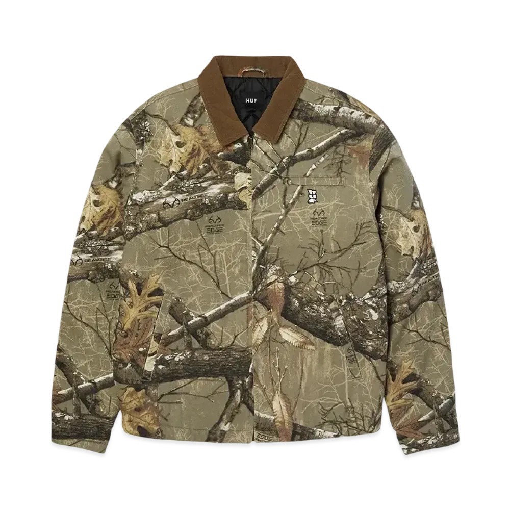 HUF x REALTREE Megablast Work Jacket "Desert"