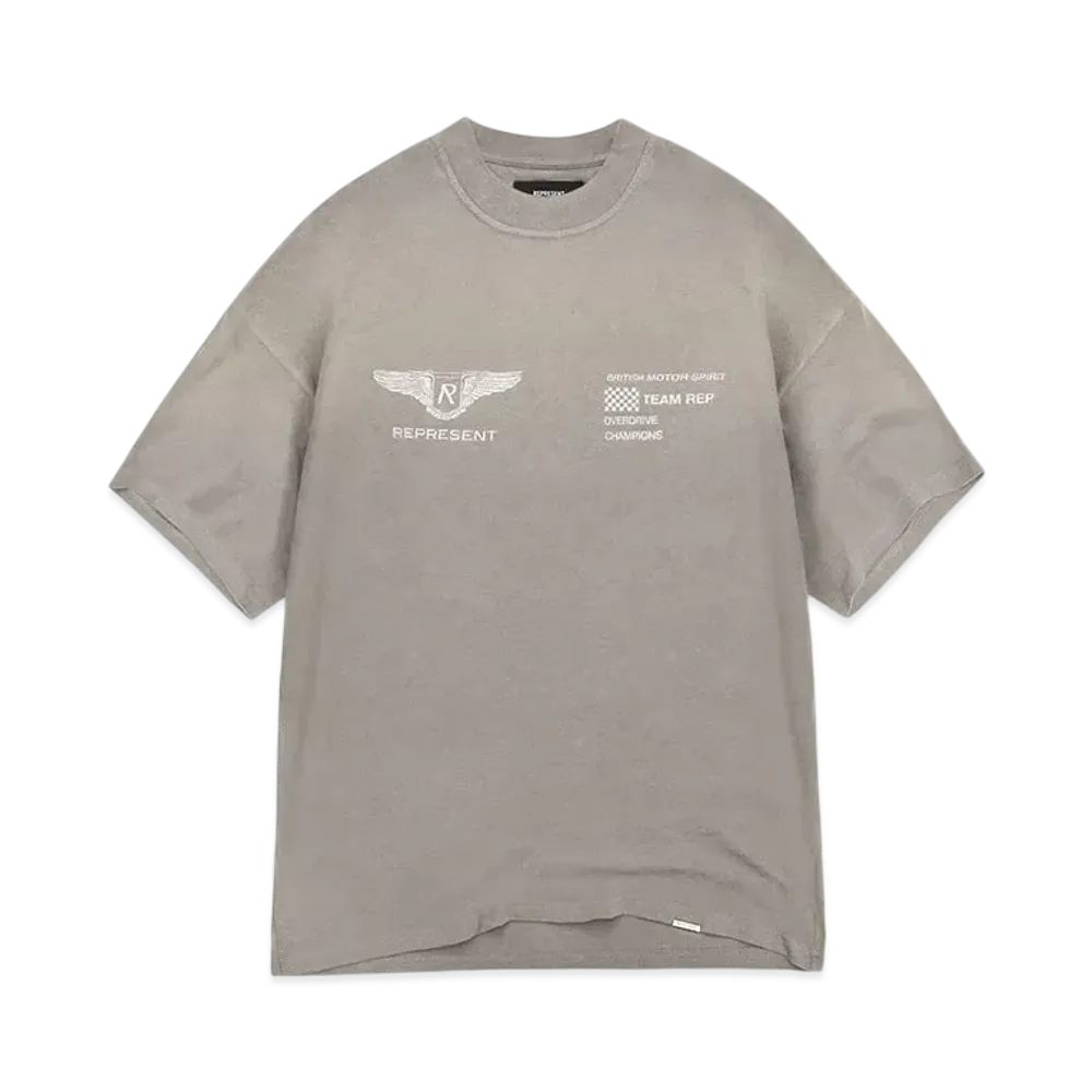 REPRESENT Team Rep T-Shirt "Dark Taupe"