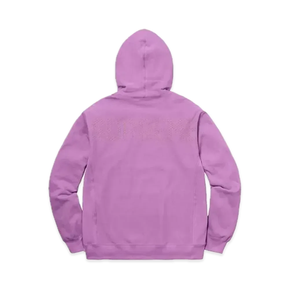 Supreme Studded Hooded Sweatshirt "Violet"