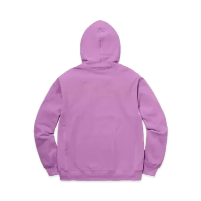 Supreme Studded Hooded Sweatshirt "Violet"