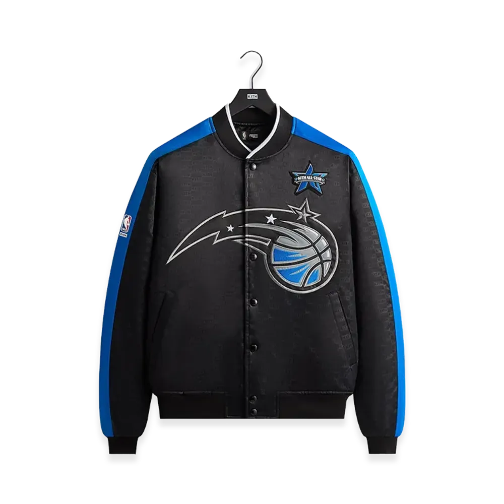 Kith x NBA All-Star Orlando Magic Bomber Jacket "Black"