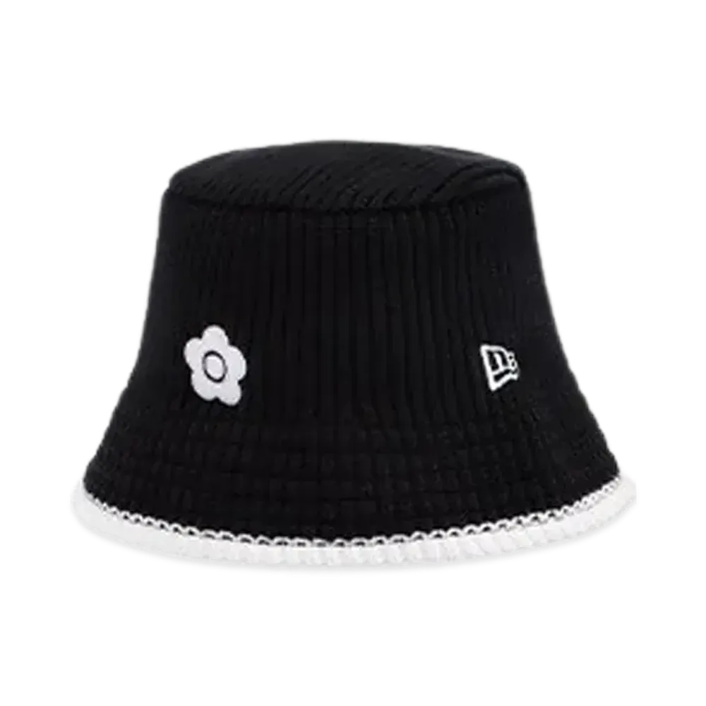 NEW ERA x MARY QUANT Knit Bucket Hat "Black"