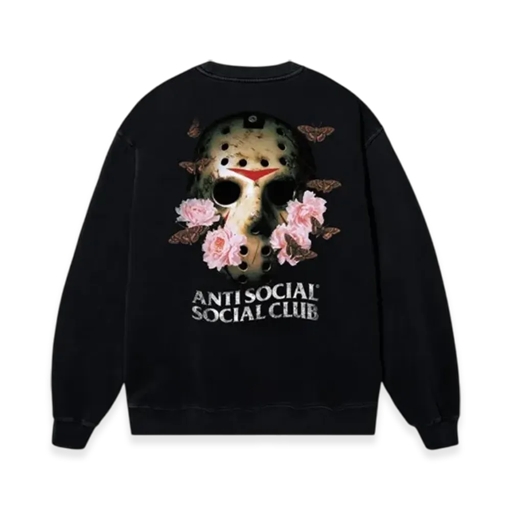 ANTI SOCIAL SOCIAL CLUB Hockey Crewneck "Black"