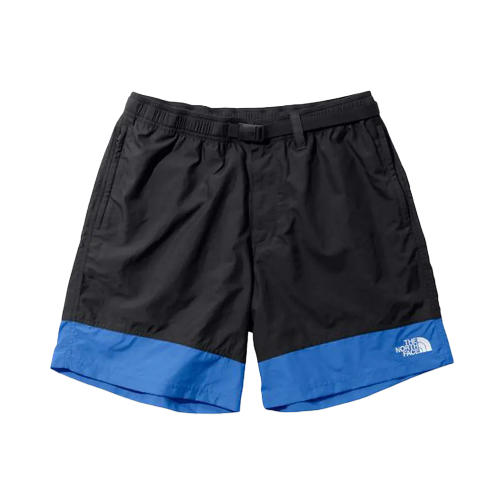 The North Face Nuptse Shorts "BlackxSupersonic Blue"