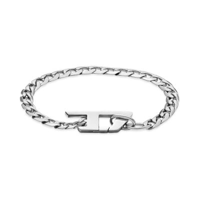 Diesel Dx1496 Stainless Steel Chain Bracelet "Silver"