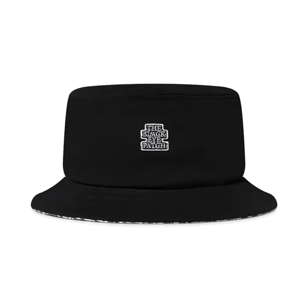 BlackEyePatch Hundreds Underbrim Bucket Hat "Black"