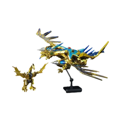 Good Smile Company "MODEROID" -GRIDMAN UNIVERSE- Goldburn Double Set: Extra Gold Ver.
