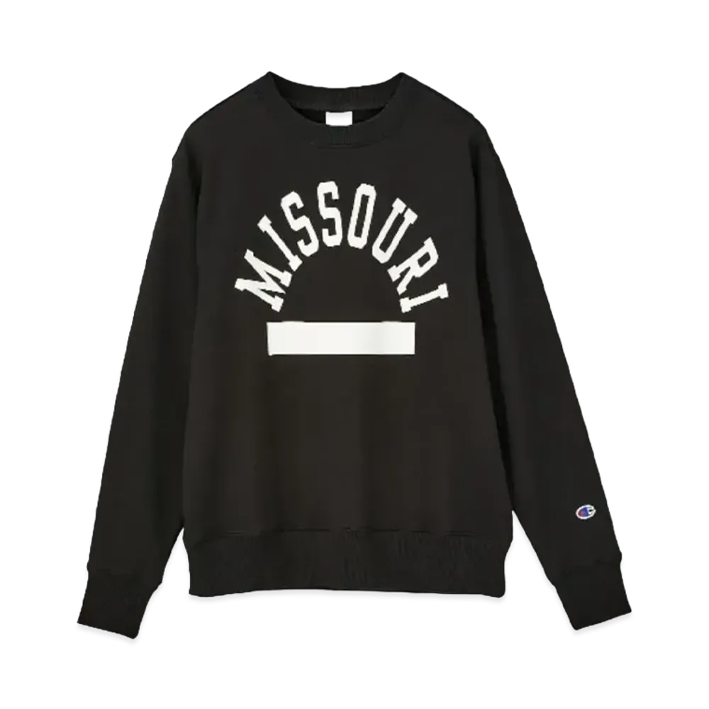 Champion Logo Sweatshirt "Black"