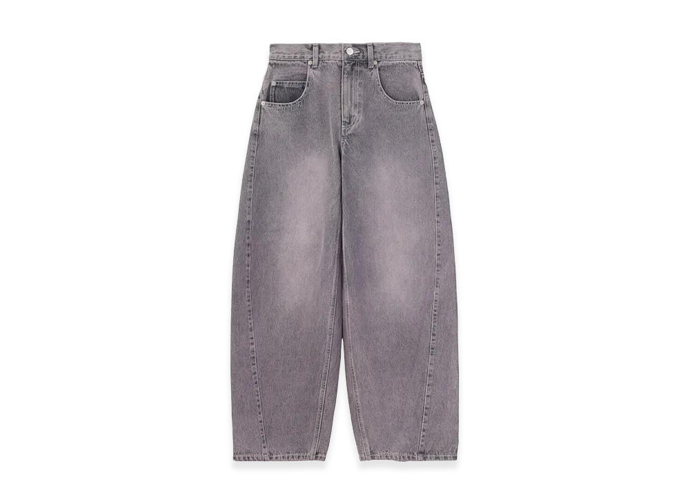 X-Girl Women's Logo Mark Stitched Denim Pants "Pink"