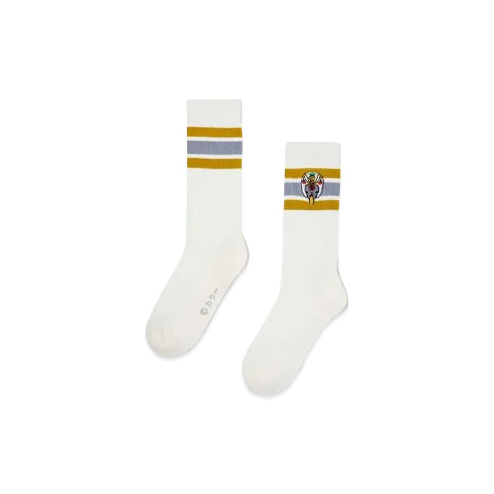 graniph x Evangelion New Theatrical Edition Unit 0 Long Socks "White"