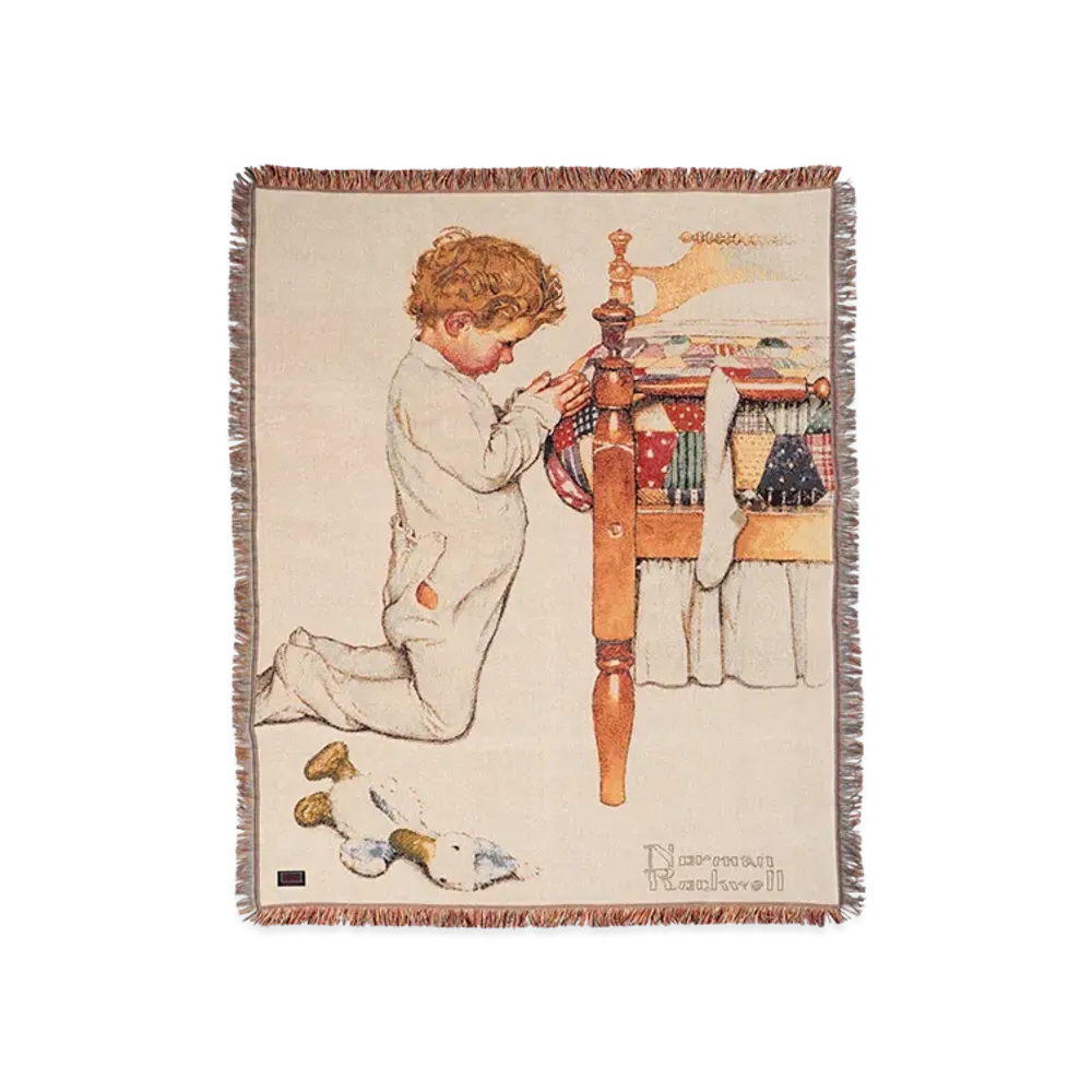 WIND AND SEA x Norman Rockwell Blanket "Mix"
