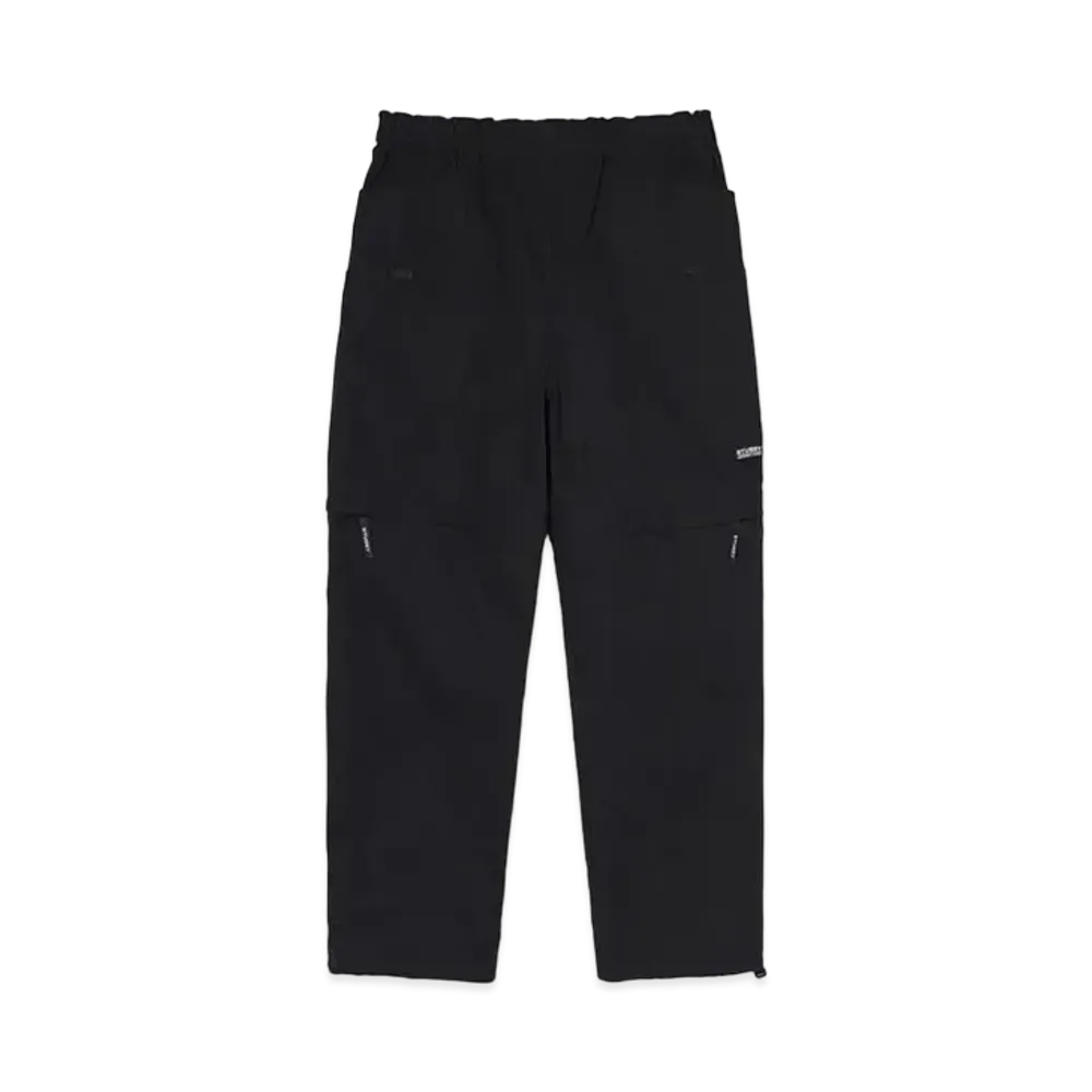 Stussy NYCO CONVERTIBLE PANT "Black"
