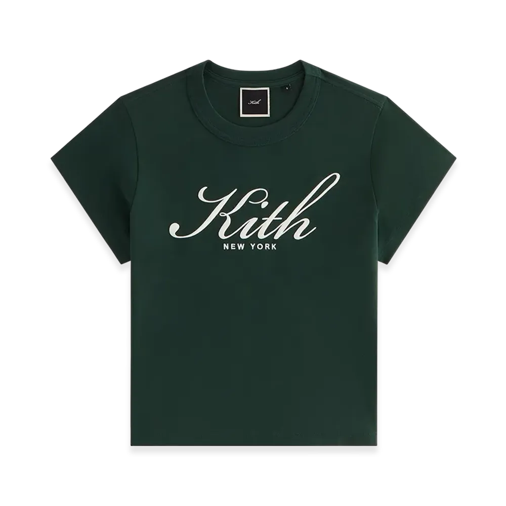 Kith Women Mulberry Script Vintage New York Tee "Stadium"