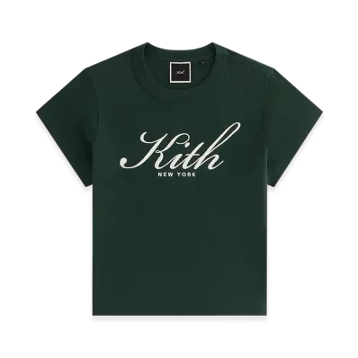 Kith Women Mulberry Script Vintage New York Tee "Stadium"