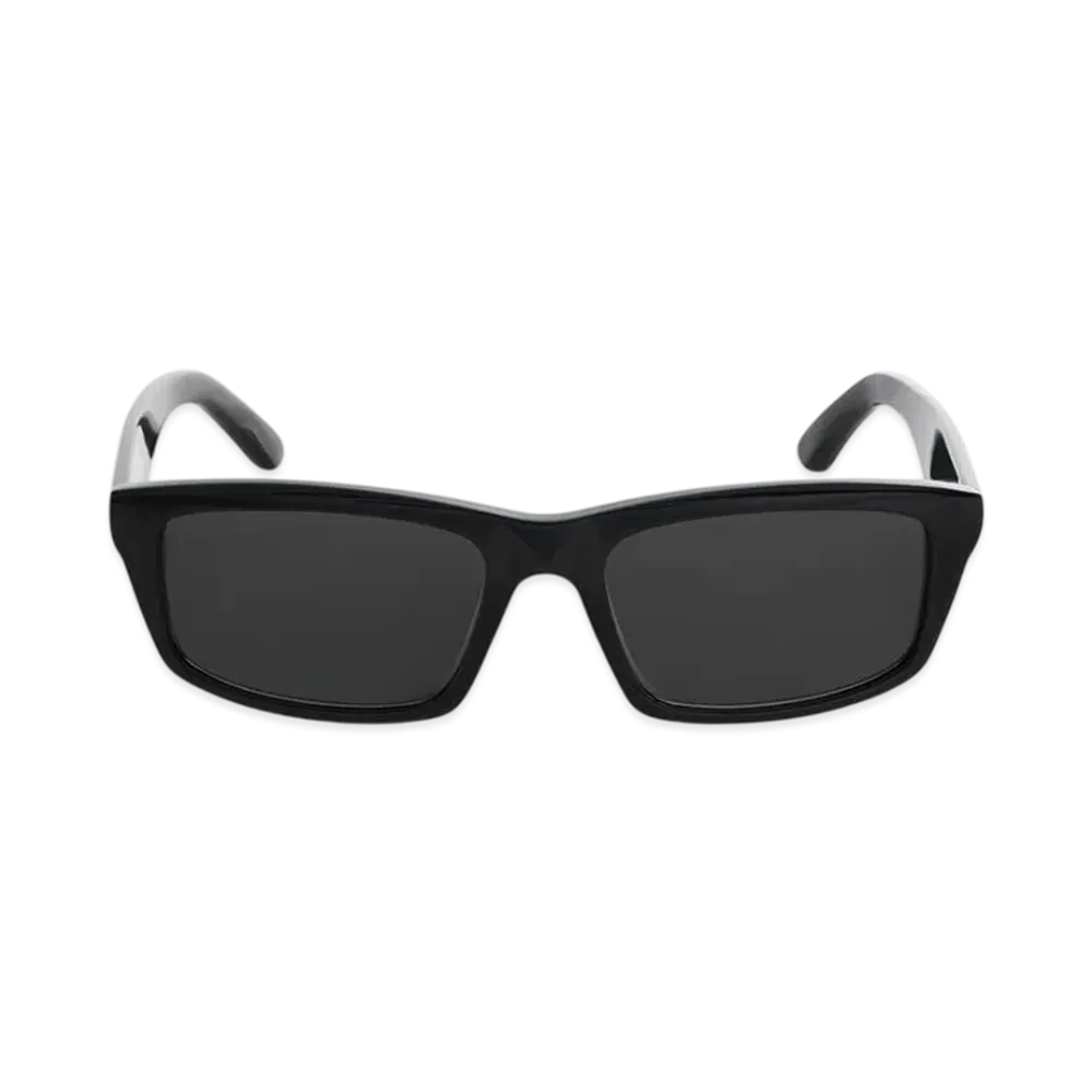BALENCIAGA Soho Rectangle AF Sunglasses "Black"