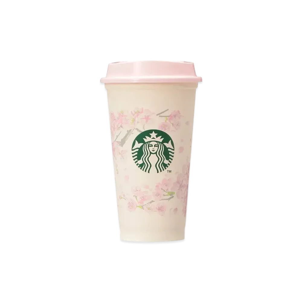 STARBUCKS SAKURA2025 Reusable Cup 473ml "Pink"
