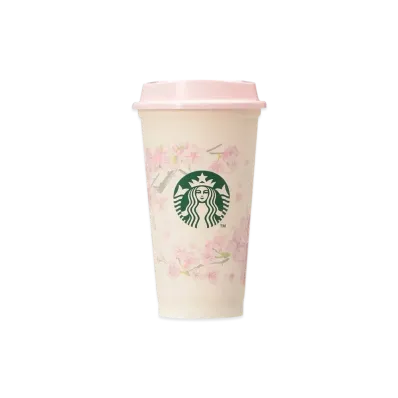STARBUCKS SAKURA2025 Reusable Cup 473ml "Pink"