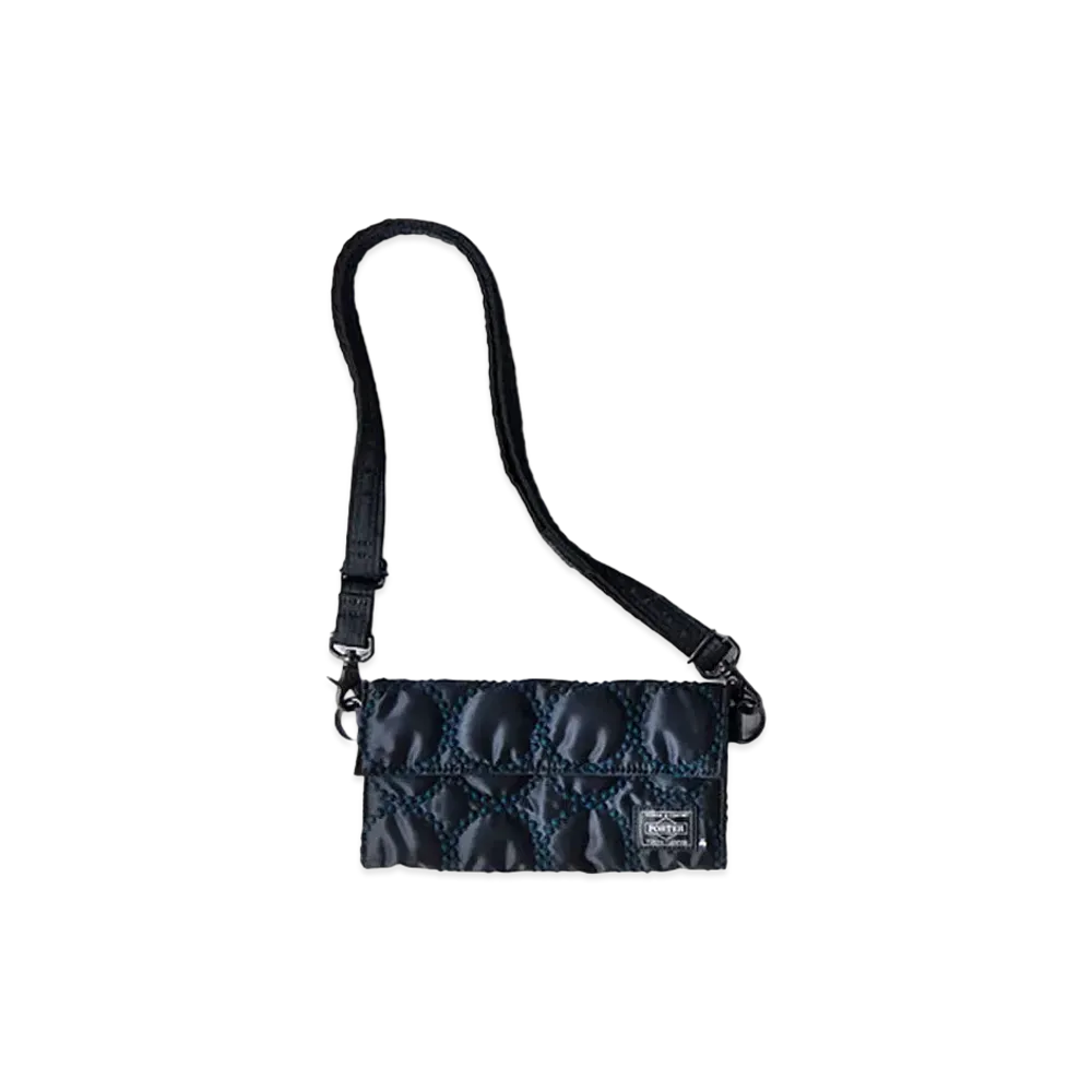 PORTER x mina perhonen Long Wallet tambourine "Navy"