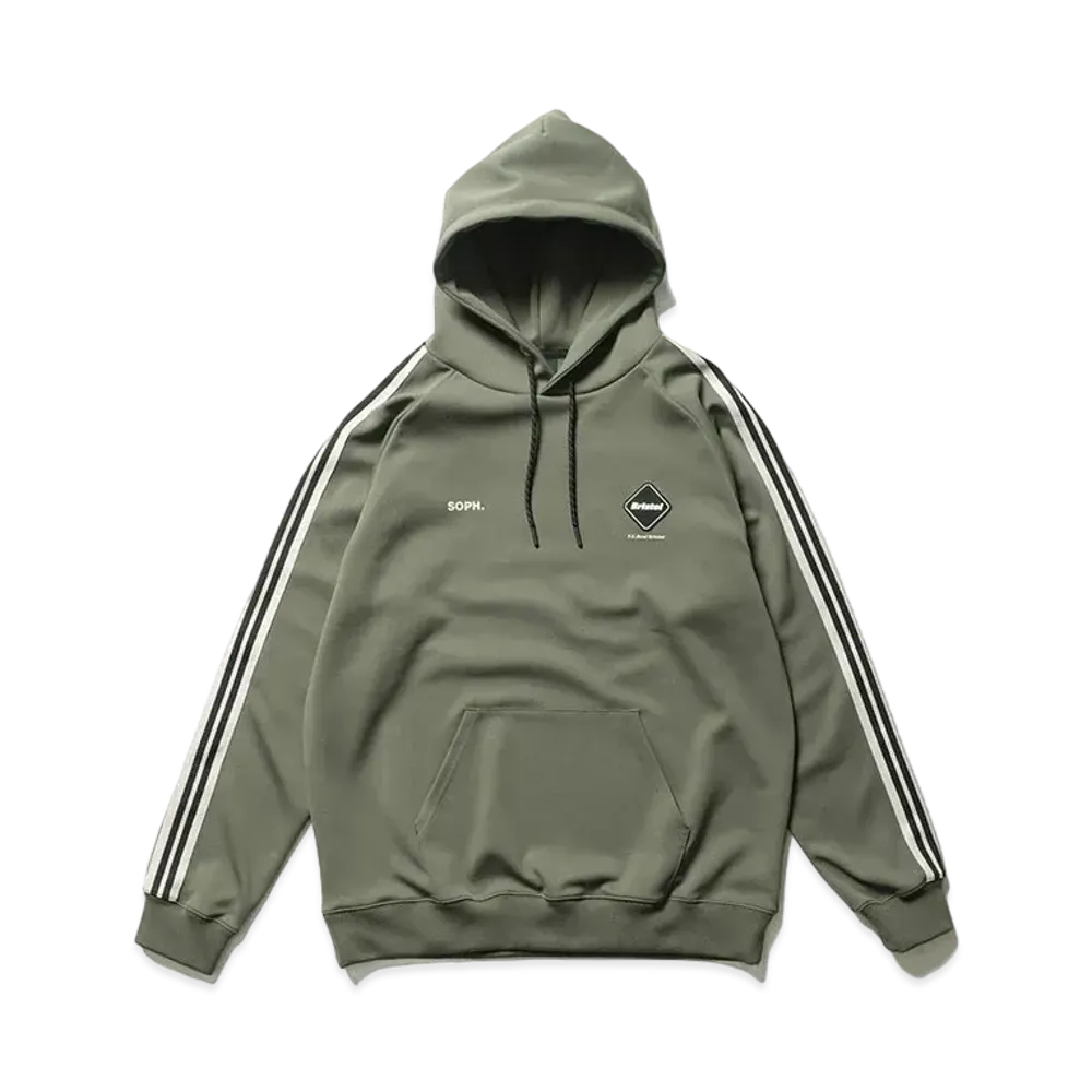 F.C.REAL BRISTOL Training Track Hoodie "Khaki"