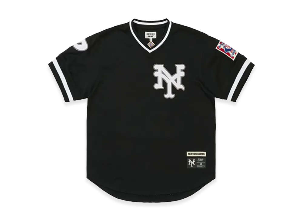 PALACE Palace New York Cubans Mesh V Neck Jersey "Black"