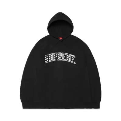 Supreme Hearts Arc Hooded Sweatshirt "Black" (21SS)