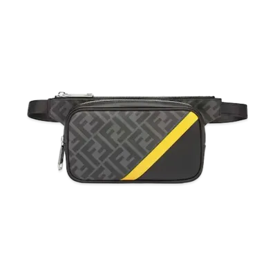 FENDI Diagonal Belt Bag "Black"