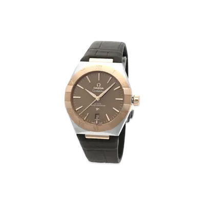OMEGA Constellation 18K Sedna Gold Co-Axial Master Chronometer 41mm "Black/Brown"