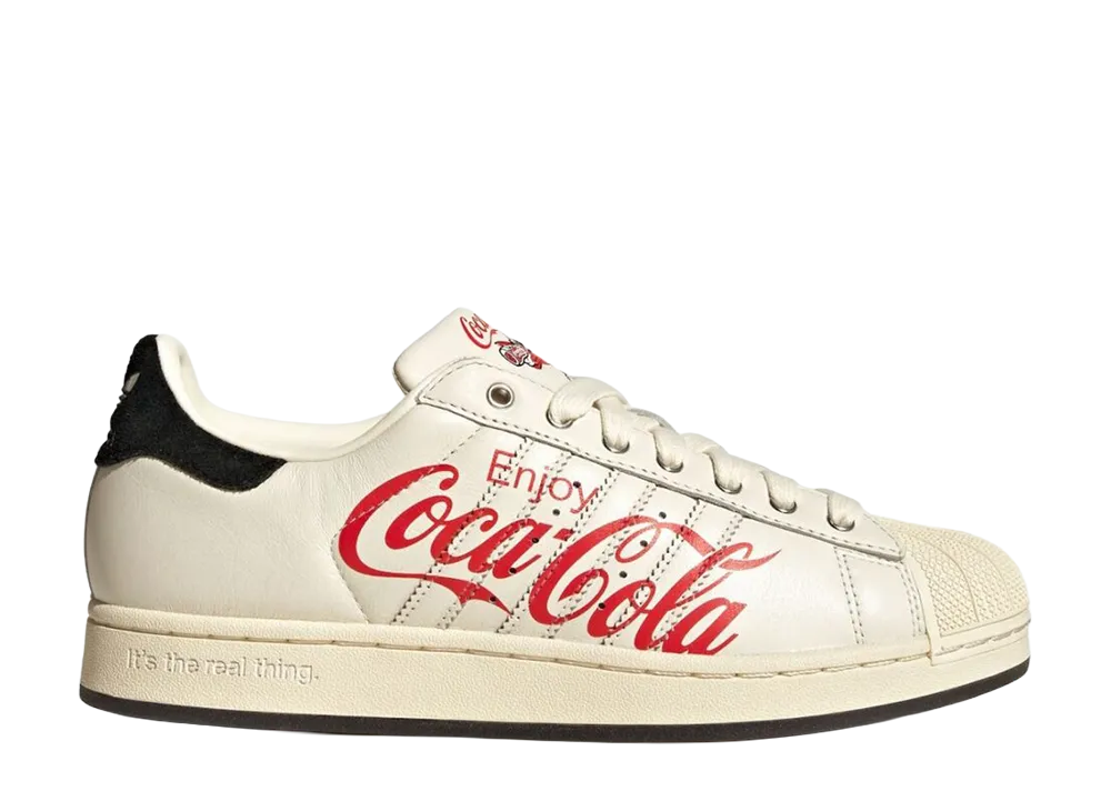 Coca-Cola × adidas Superstar "Footwear White"