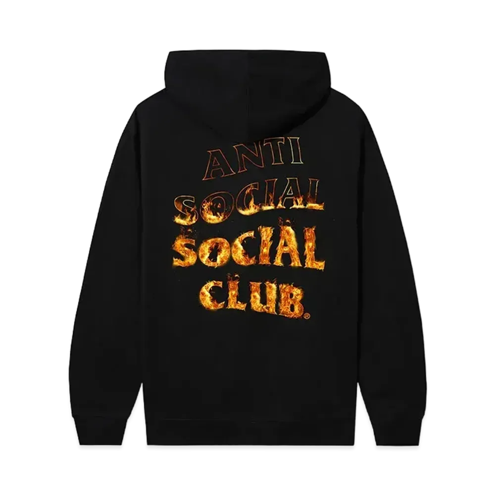 ANTI SOCIAL SOCIAL CLUB A Fire Inside Hoodie "Black"