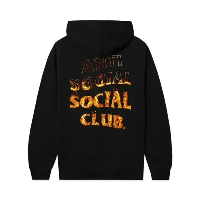 ANTI SOCIAL SOCIAL CLUB A Fire Inside Hoodie "Black"