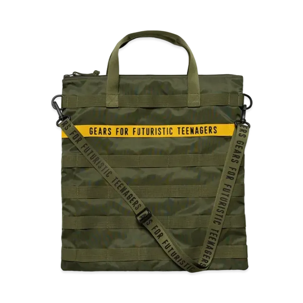 HUMAN MADE HELMET BAG "Olive"
