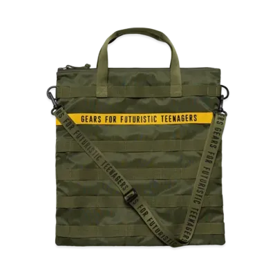 HUMAN MADE HELMET BAG "Olive"